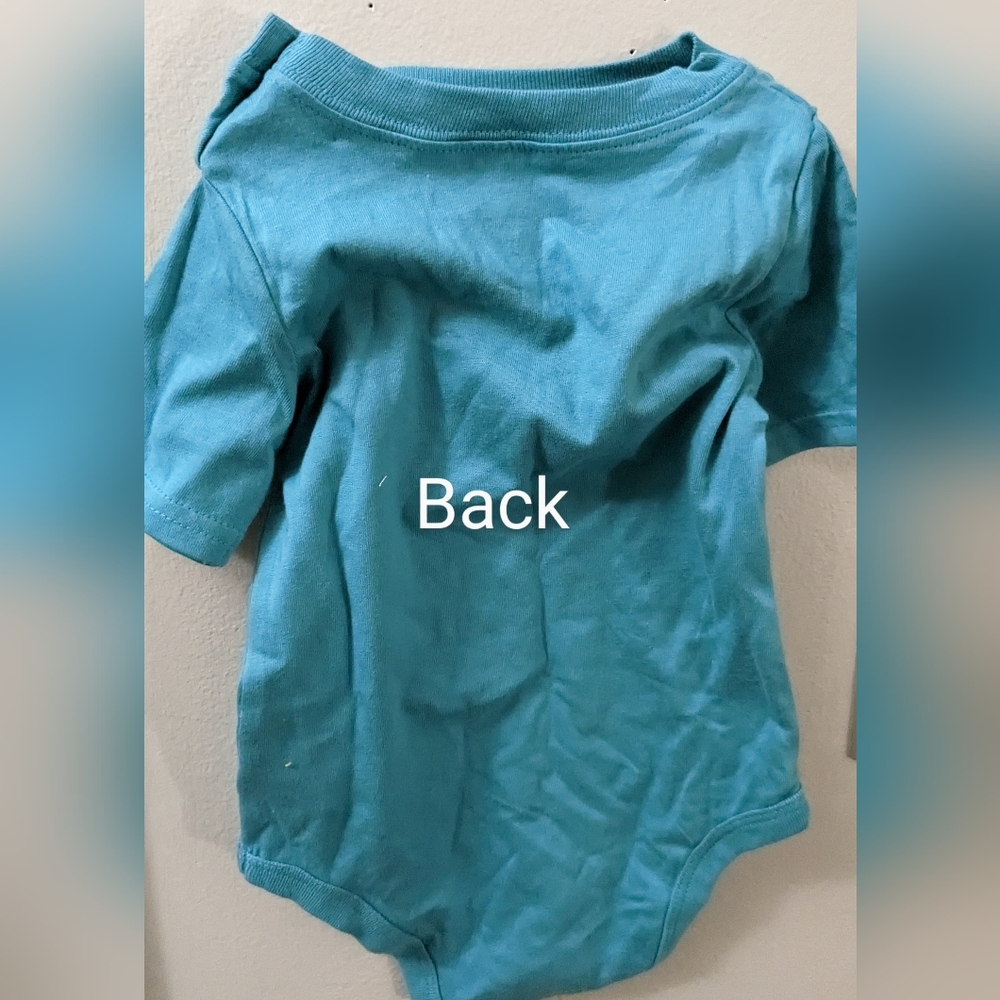 12 month Garanimals  blue onesie